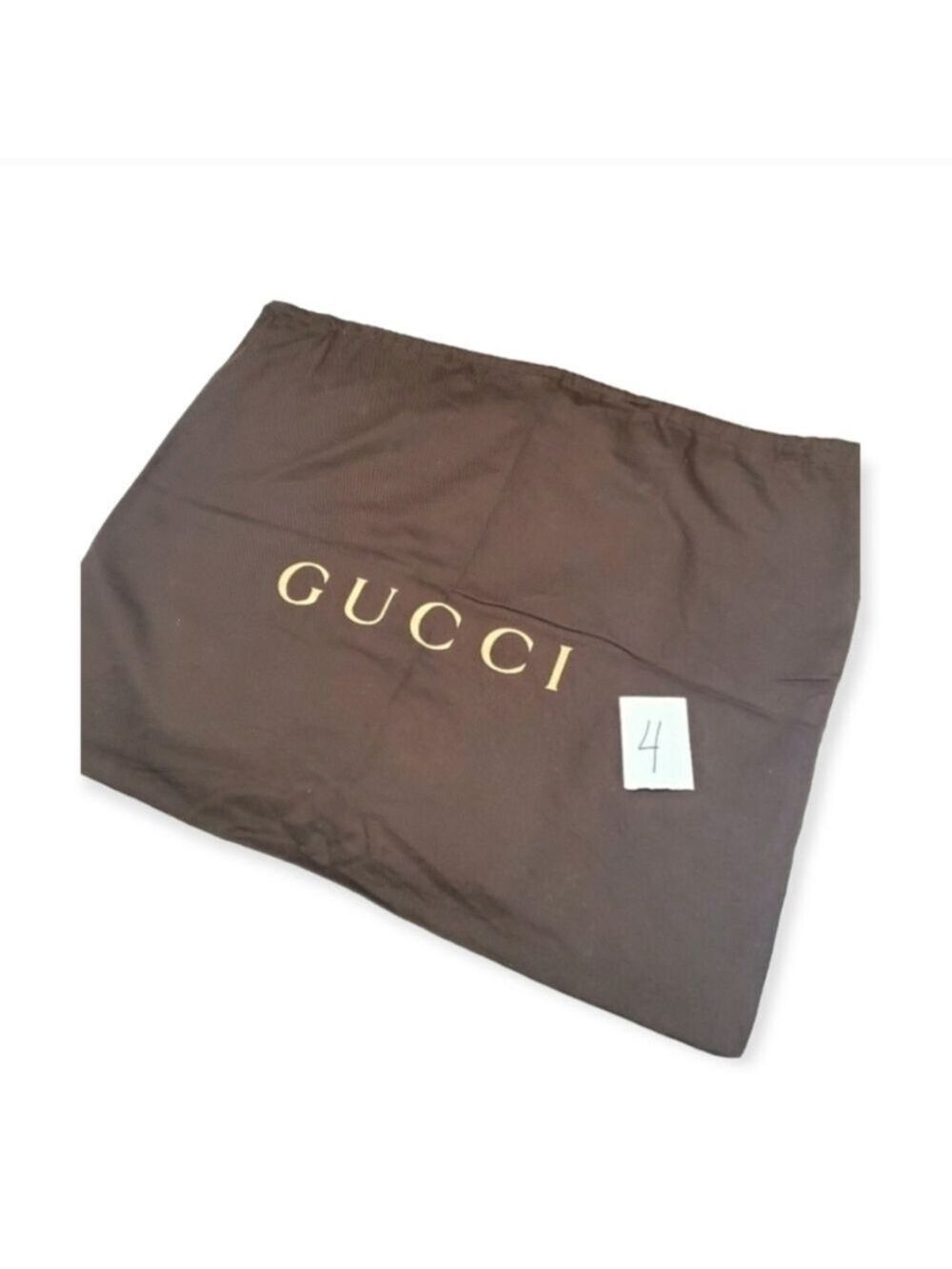 Gucci Cotton Drawstring Dustbag Large